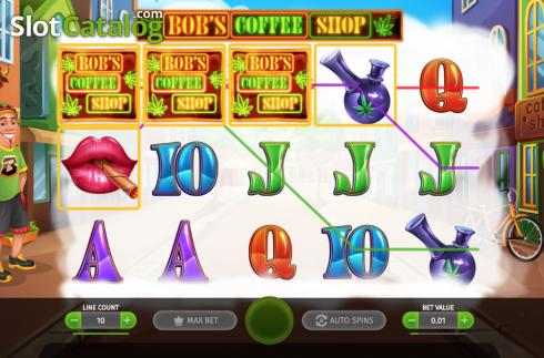 Οθόνη2. Bob's Coffee Shop Κουλοχέρης 