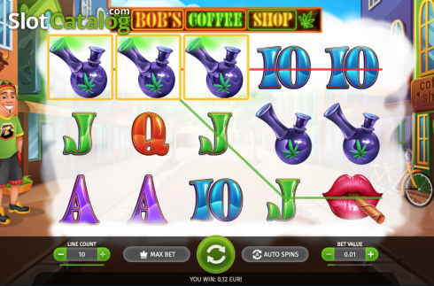 Οθόνη3. Bob's Coffee Shop Κουλοχέρης 