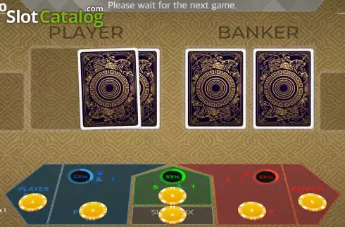 Οθόνη3. Baccarat SuperSix Κουλοχέρης