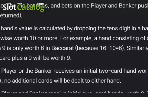 Οθόνη8. Baccarat SuperSix Κουλοχέρης