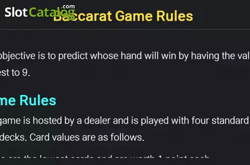 Οθόνη5. Baccarat Private Κουλοχέρης
