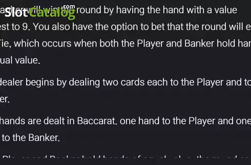 Οθόνη7. Baccarat Private Κουλοχέρης