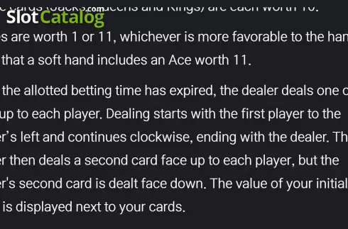 Οθόνη4. Blackjack (BP Games) Κουλοχέρης