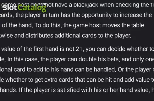 Οθόνη7. Blackjack (BP Games) Κουλοχέρης
