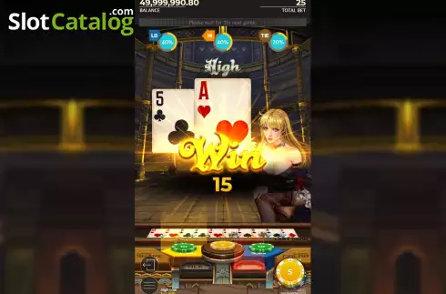 Οθόνη4. High Low (BP Games) Κουλοχέρης