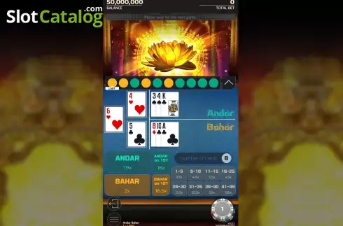 Οθόνη4. Andar Bahar (BP Games) Κουλοχέρης 
