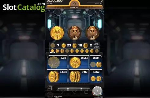 Οθόνη2. Three Zombies Κουλοχέρης