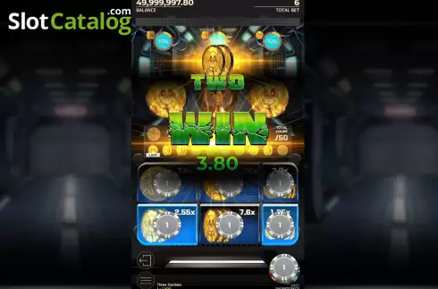 Οθόνη3. Three Zombies Κουλοχέρης