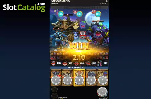 Οθόνη3. Bounty Hunter (BP Games) Κουλοχέρης