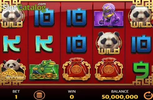 Οθόνη2. Panda’s Jackpot Κουλοχέρης