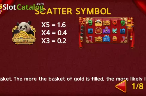 Οθόνη5. Panda’s Jackpot Κουλοχέρης