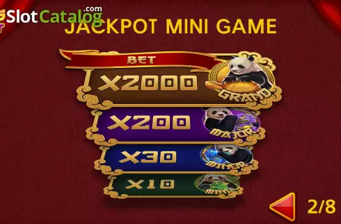 Οθόνη6. Panda’s Jackpot Κουλοχέρης