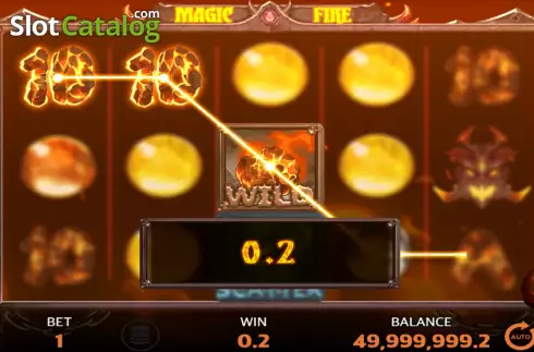Οθόνη3. Magic Fire Κουλοχέρης
