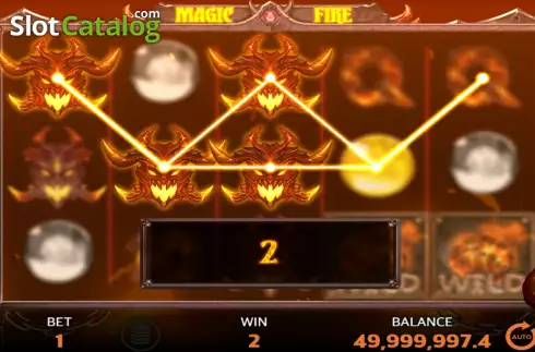 Οθόνη4. Magic Fire Κουλοχέρης