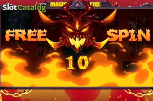 Οθόνη5. Magic Fire Κουλοχέρης