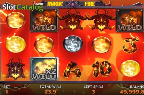 Οθόνη7. Magic Fire Κουλοχέρης
