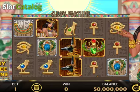 Οθόνη2. Cleo’s Fortune Κουλοχέρης 