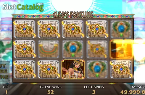 Οθόνη7. Cleo’s Fortune Κουλοχέρης 