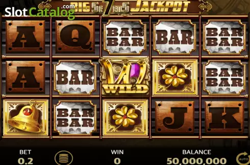 Οθόνη2. Big Sevens Jackpot Κουλοχέρης 
