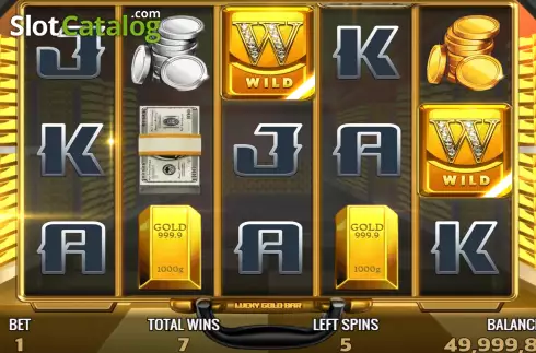 Οθόνη6. Lucky Goldbar Κουλοχέρης