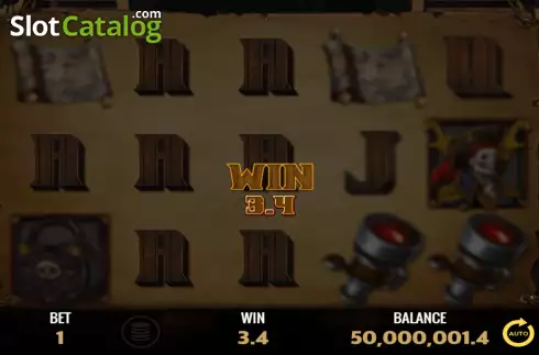 Οθόνη3. Pirate's Treasure (BP Games) Κουλοχέρης
