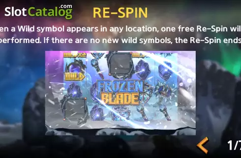 Οθόνη5. Frozen Blade Κουλοχέρης