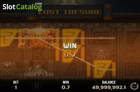 Οθόνη4. Lost Treasure (BP Games) Κουλοχέρης