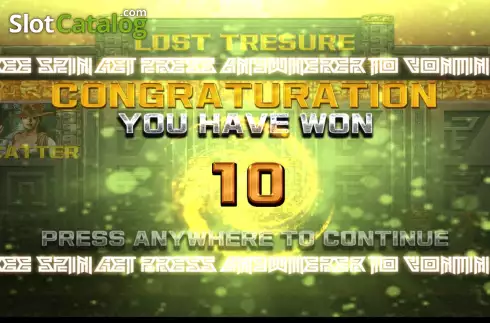 Οθόνη5. Lost Treasure (BP Games) Κουλοχέρης