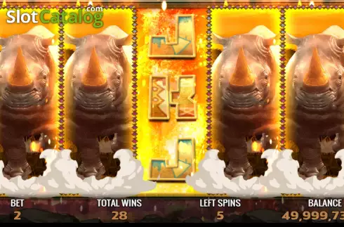 Οθόνη7. Rhino King Κουλοχέρης