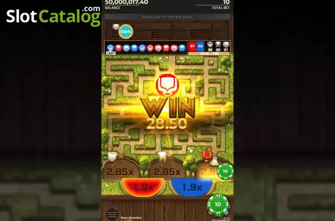 Οθόνη5. Maze Adventure Κουλοχέρης 