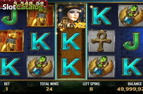 Οθόνη7. Book of Pharaoh 777 Jackpot Κουλοχέρης