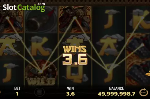 Οθόνη4. Monkey King (BP Games) Κουλοχέρης 