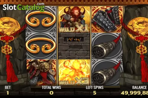 Οθόνη7. Monkey King (BP Games) Κουλοχέρης 