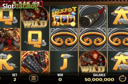 Οθόνη2. Monkey King 777 Jackpot Κουλοχέρης