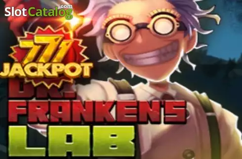 Dr.Franken’s Lab 777 Jackpot Λογότυπο Dr.Franken’s Lab 777 Jackpot Λογότυπο
