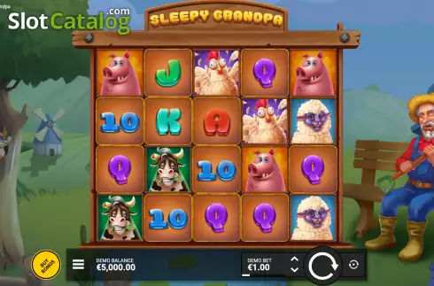 Οθόνη3. Sleepy Grandpa Κουλοχέρης