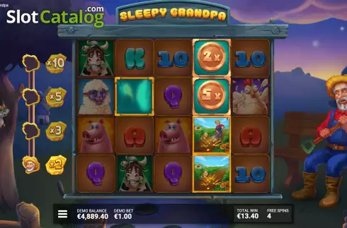 Οθόνη9. Sleepy Grandpa Κουλοχέρης