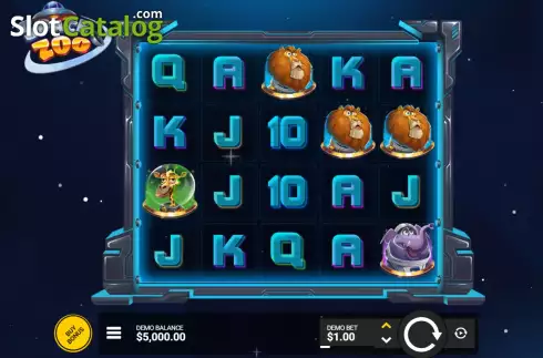 Οθόνη2. Space Zoo Κουλοχέρης