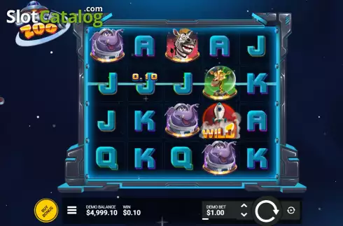 Οθόνη3. Space Zoo Κουλοχέρης