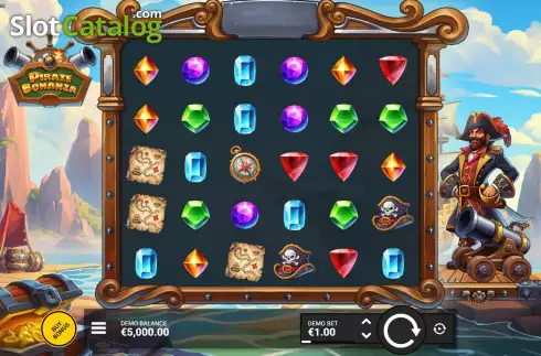 Οθόνη3. Pirate Bonanza Κουλοχέρης