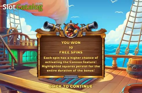 Οθόνη8. Pirate Bonanza Κουλοχέρης