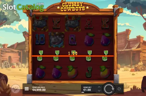 Οθόνη4. Clumsy Cowboys Κουλοχέρης 