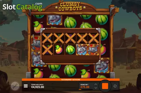 Οθόνη7. Clumsy Cowboys Κουλοχέρης 