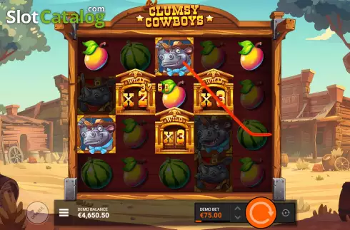 Οθόνη8. Clumsy Cowboys Κουλοχέρης 