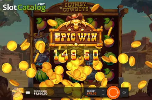 Οθόνη9. Clumsy Cowboys Κουλοχέρης 