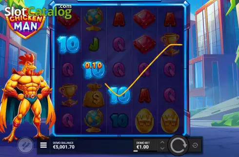 Οθόνη4. Chicken Man Κουλοχέρης