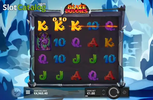 Οθόνη4. Blaze Buddies Κουλοχέρης