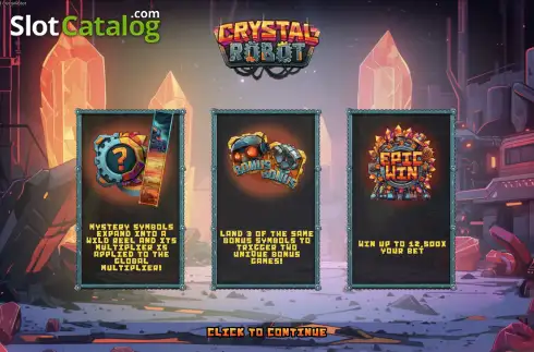 Οθόνη2. Crystal Robot Κουλοχέρης