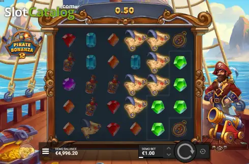 Οθόνη5. Pirate Bonanza 2 Κουλοχέρης