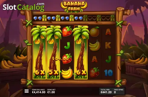 Οθόνη3. Banana Farm Κουλοχέρης 